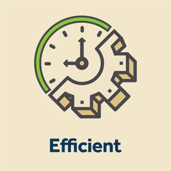 Efficient