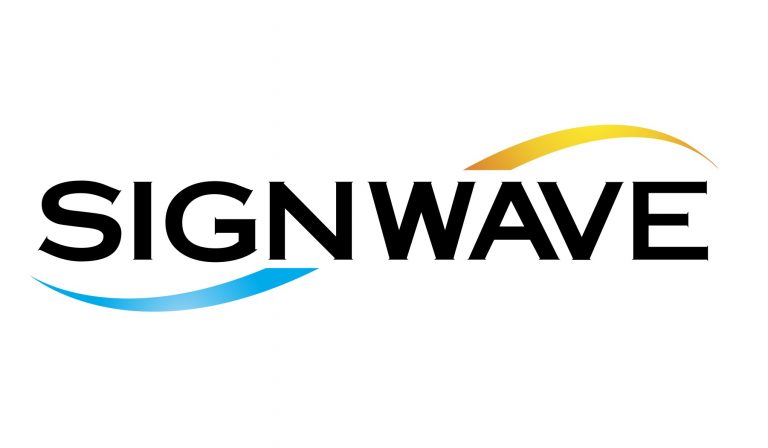 Signwave white Logo