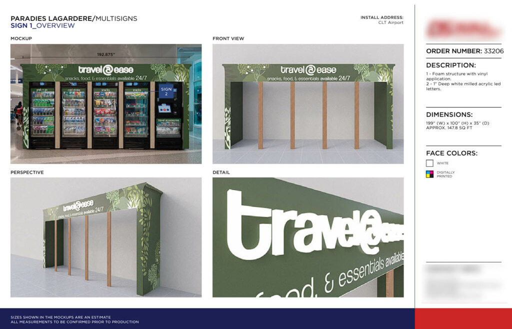 Multisigns Design Example for Vending Machine - Powered by The Sign Pack