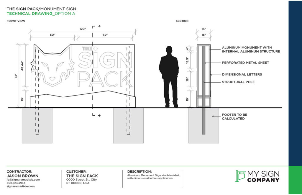 Detailed Permit Drawings for Faster Project Approvals - Expert Signage Design Partner for Sign Companies