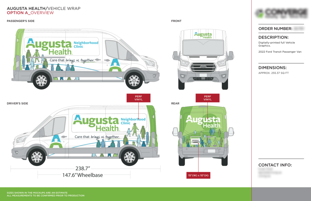 Why Most Vehicle Branding Designs Fail and the Critical Factors That Determine Success 2 Professional vehicle branding design for Augusta Health by The Sign Pack