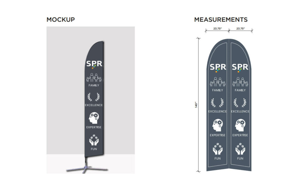 Why Trade Shows Continue to Drive Signage Demand in a Digital-First Era 3 Trade Show Banner and Flag Example - Powered by The Sign Pack