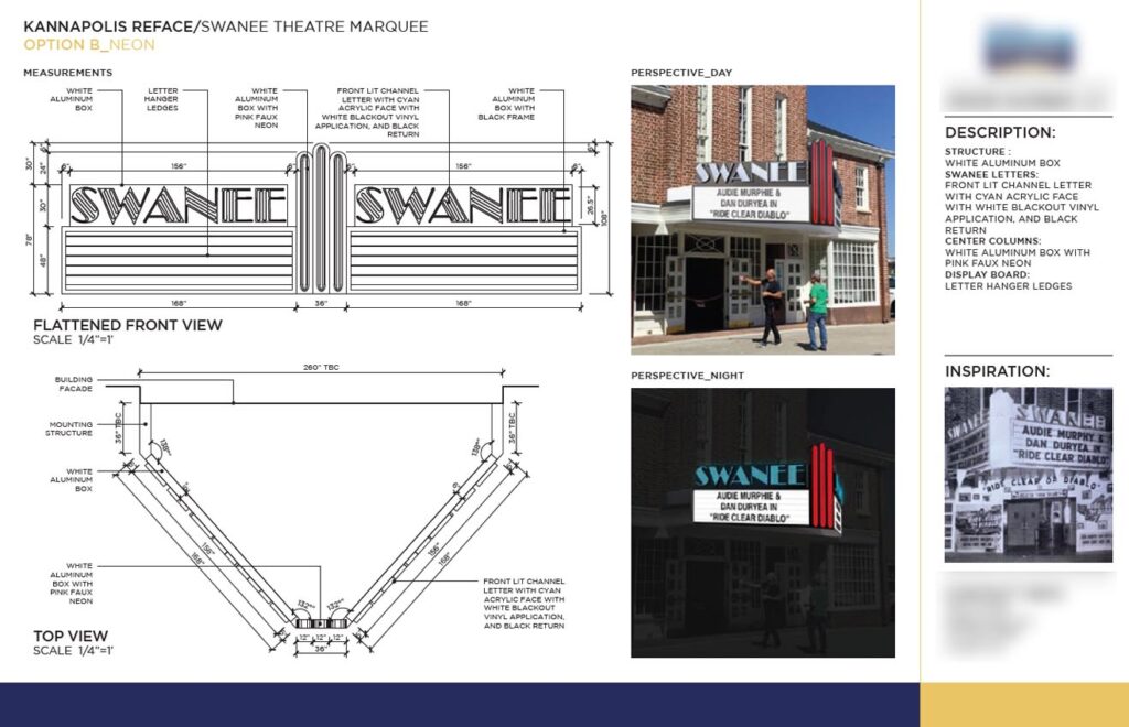 How to Fix the Sign Permit Drawing Bottleneck and Keep Projects Moving Forward 2 Professional Channel Letter Sign for Swanee - Powered by The Sign Pack