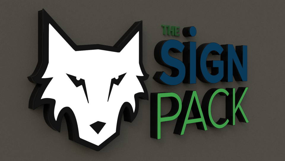Front Lit Channel Letter - The Sign Pack
