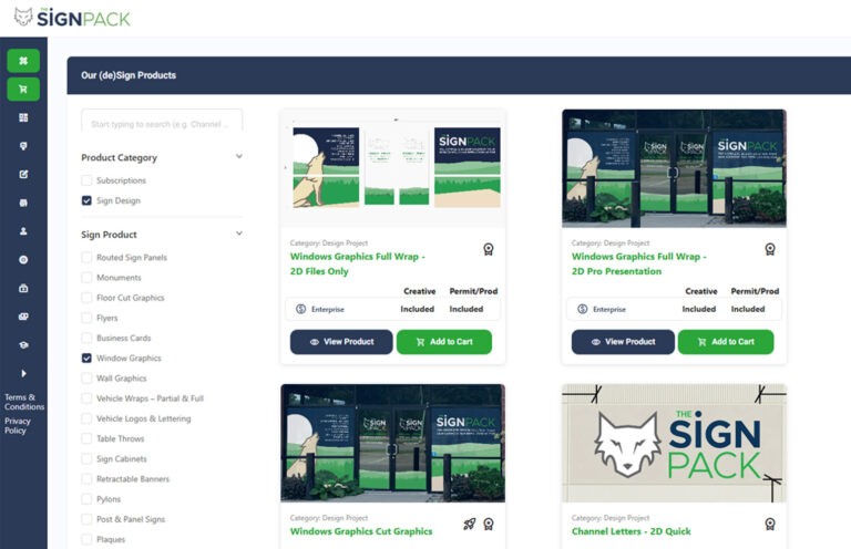 TSP Platform 3.0 to Simplify Signage Design Projects Powered by The Sign Pack 04 Empower sign companies with production-ready design solutions built on industry standards, technical accuracy, and real-world logic.