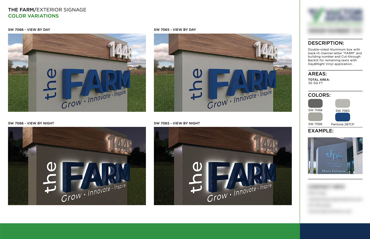 Consistent brand signage starts with scalable systems designed for adaptation | Powered by The Sign Pack - Brand Signage Implementation - Double-sided aluminium box for exterior signage - Powered by The Sign Pack